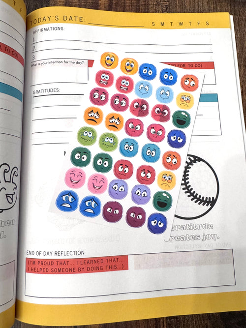 Big Kid Emotions Sticker Sheet