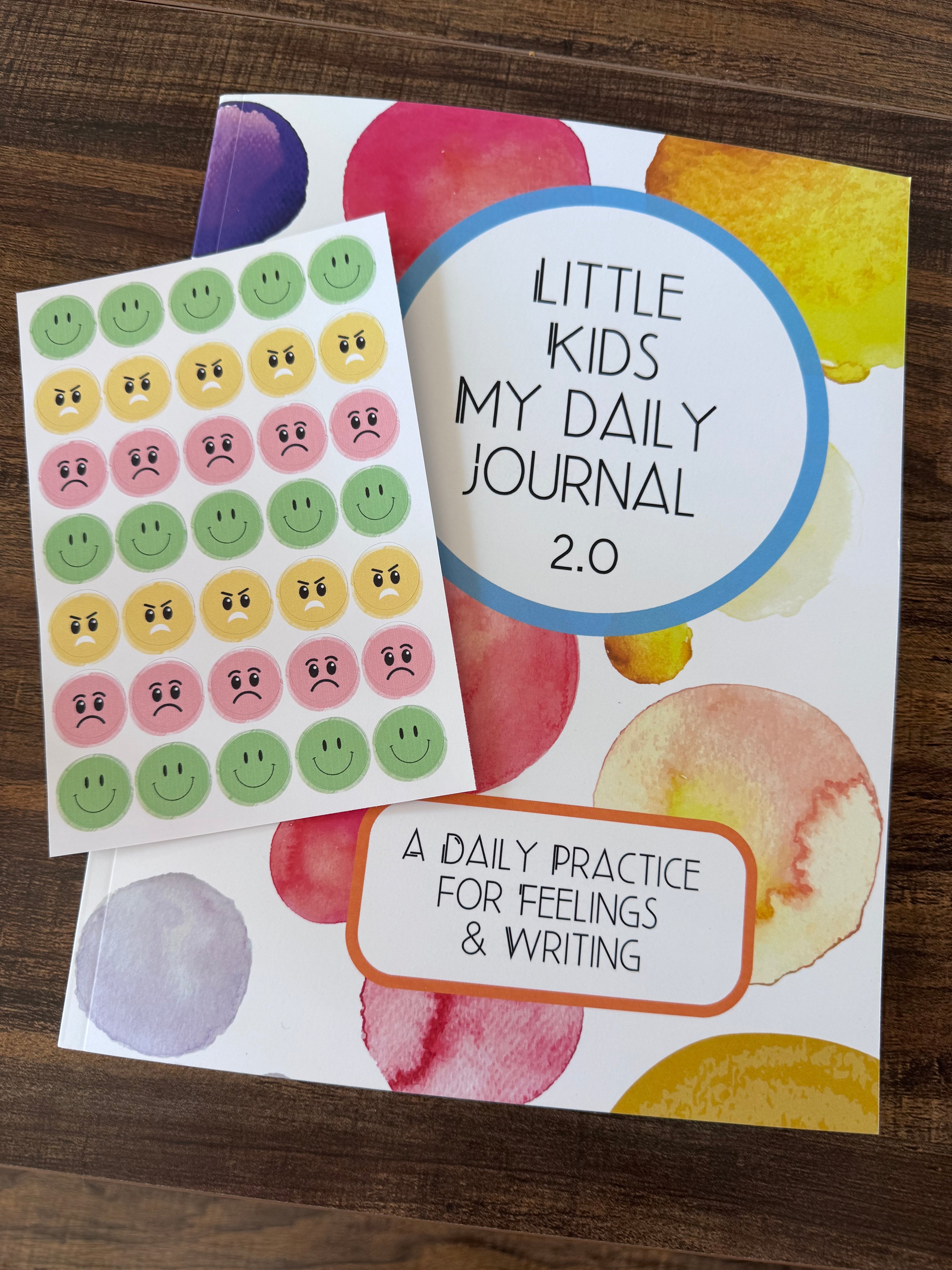 Little Kids My Daily Journal 2.0: A Daily Practice for Feelings & Writing