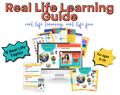 Real Life Learning Guide - DIGITAL: A Practical Curriculum with Simple Lessons and Activities to Teach Kids the Life Skills Schools Don’t Cover