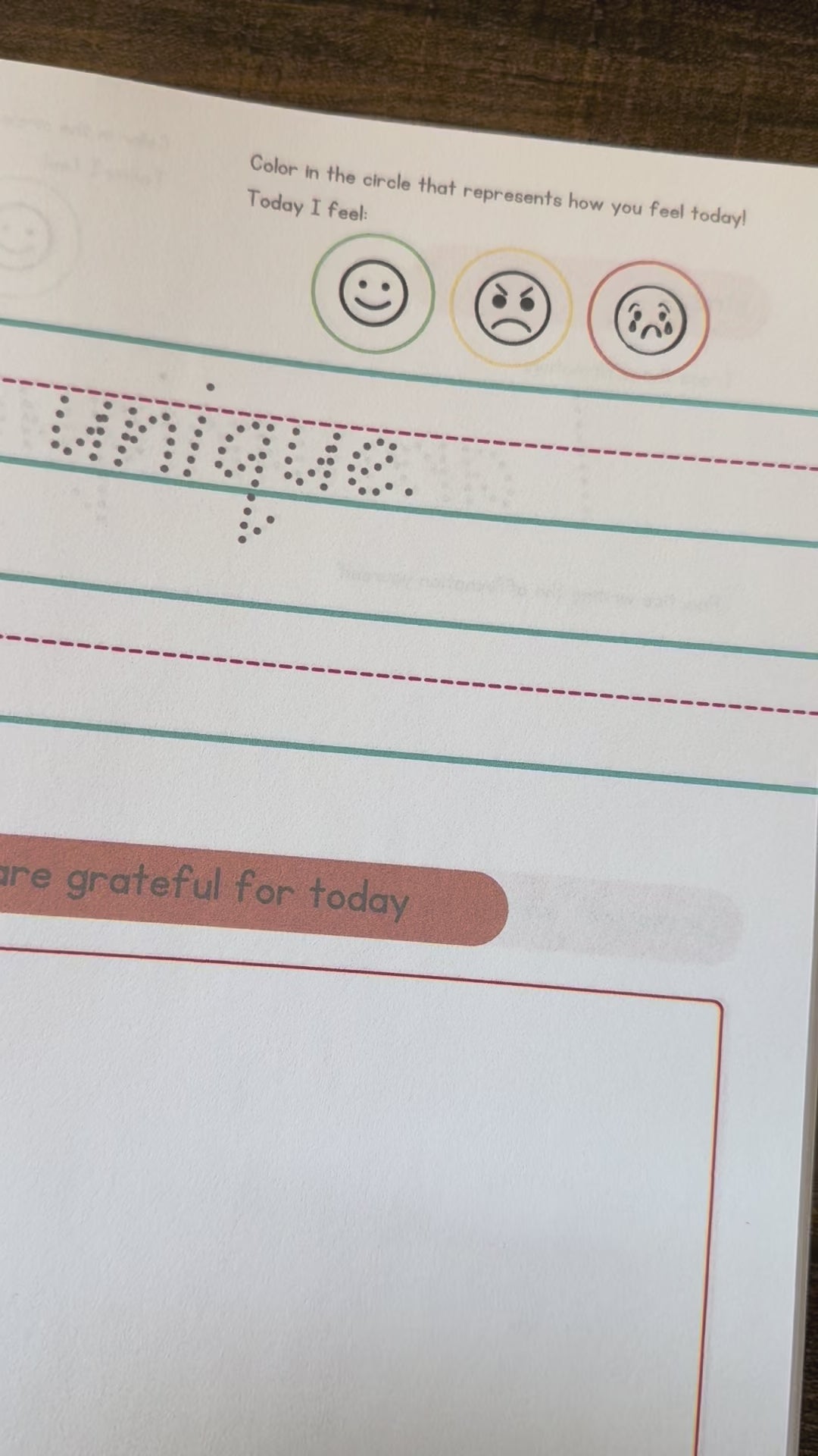 Little Kids My Daily Journal 2.0: A Daily Practice for Feelings & Writing